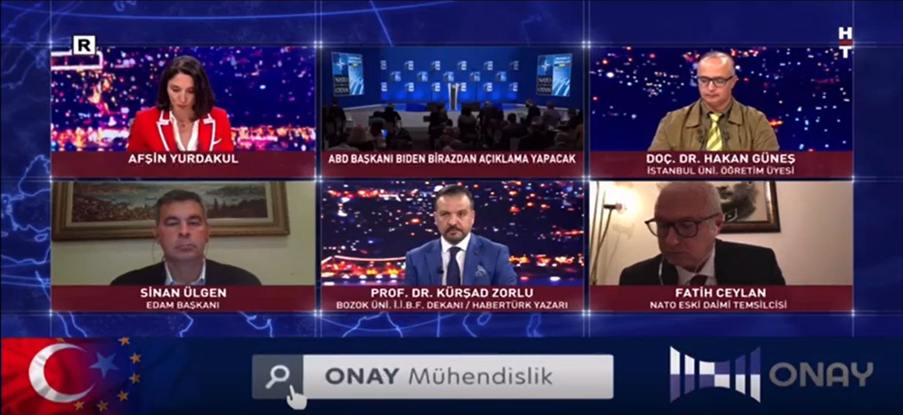 ONAY Mühendislik HaberTürk bant reklamı