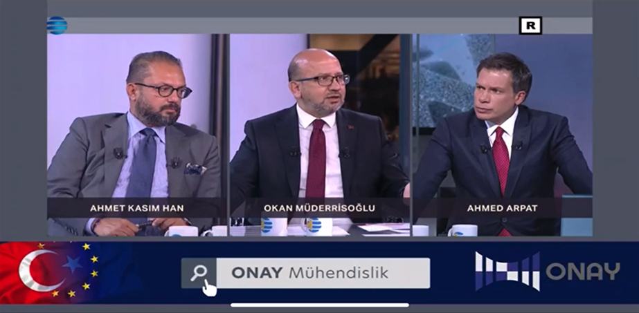 ONAY Mühendislik NTV bant reklamı